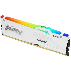 Kingston 32GB DDR5 5200MT/s FURY Beast White RGB XMP