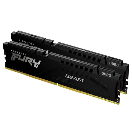 Kingston 64GB (2x32GB) DDR5 5600MHz Fury Beast Black