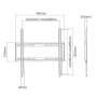 Ewent Suporte TV Easy Fix Mounting Bracket L 32 - 55"