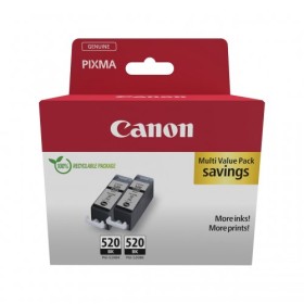 Canon PGI-520BK  Pack 2 Tinteiros Black