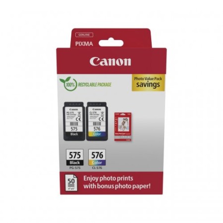 Canon PG-575 / CL-576 Multipack Black/Tricolor