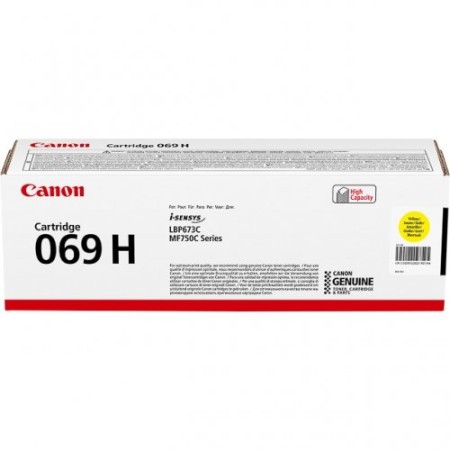 Canon 069H Yellow Toner
