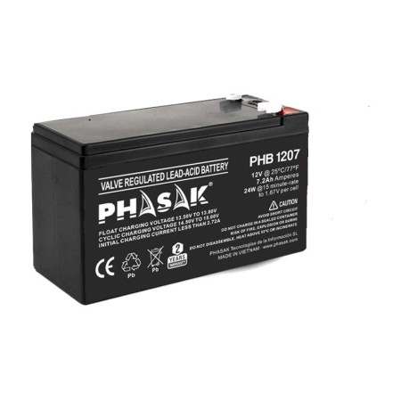 Bateria Phasak 12V 7.2A