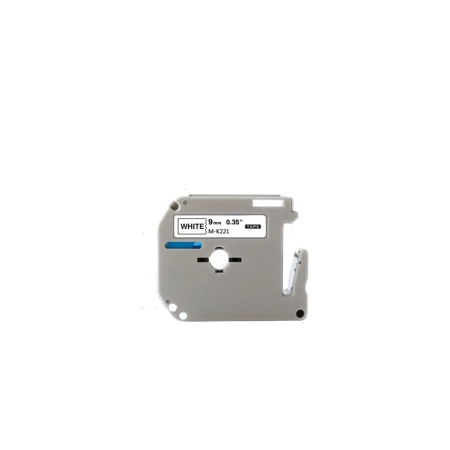 Brother MK221BZ Cinta No Laminada de Etiquetas Compatível