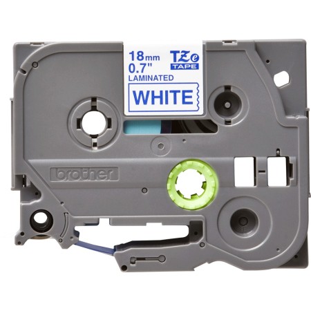 Brother TZe252 Blue/White Cinta Laminada de Etiquetas Compatível
