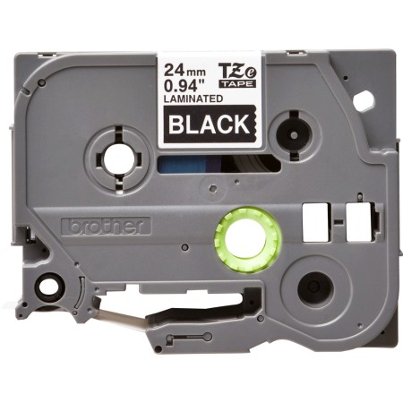 Brother TZe355 White/Black Cinta Laminada de Etiquetas Compatível