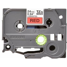 Brother TZe451 Black/Red Cinta Laminada de Etiquetas Compatível