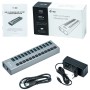 Hub de carregamento i-tec USB 3.0 13 portas + Carregador de corrente 60 W