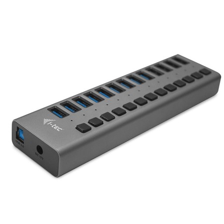 Hub de carregamento i-tec USB 3.0 13 portas + Carregador de corrente 60 W