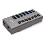 Hub de carregamento i-tec USB 3.0 7 portas + Carregador de corrente 36 W