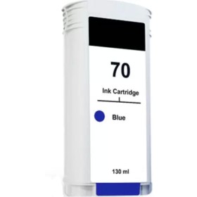 HP 70 Blue Tinteiro Pigmentado Compatível