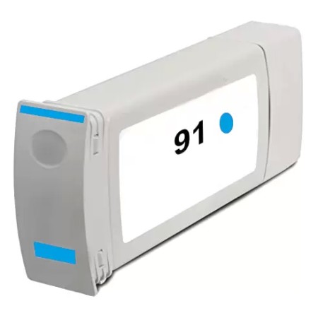 HP 91 Tinteiro Cyan Light Pigmentado - Compatível