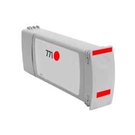 HP 771C Red Cromatico Tinteiro Pigmentado - Compatível