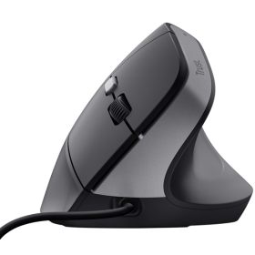 Trust Rato Ergonómico Vertical  Bayo II Preto