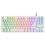 Teclado Trust GXT 833W Thado TKL White