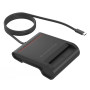 Leitor de cartões Conceptronic USB-C Smart ID Card Reader