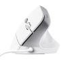 Trust Rato Ergonómico Vertical Bayo II White