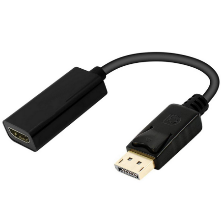 Adaptador Ewent DisplayPort macho a HDMI fêmea
