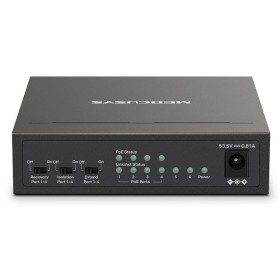 Mercusys 6 Portas 10/100Mbps Desktop Switch com 4 Portas PoE+