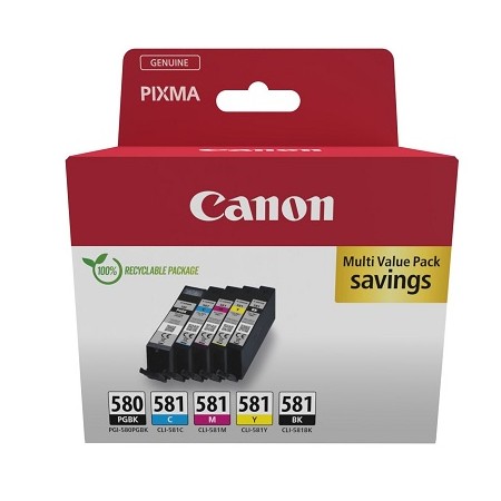 Canon PGI-580/CLI-581 Multipack 5 tinteiros
