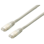 Cabo Rede Equip Cat6A S/FTP Platinum Patch Cable 2m White