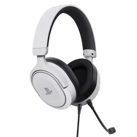 Auscultadores Trust GXT498W Forta comp. PS5 Branco,Preto