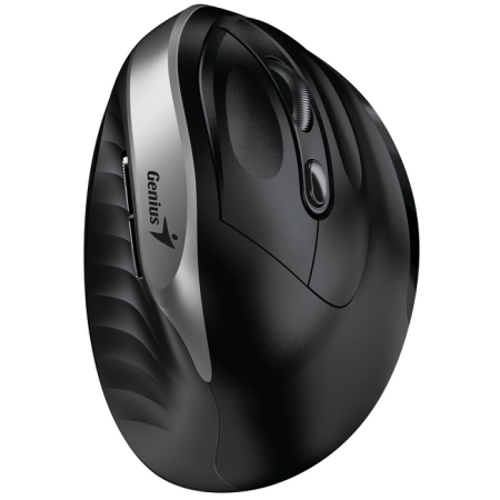 Genius Rato Ergonómico Vertical ERGO 8250S  Wireless Silver Grey