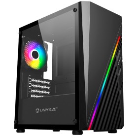 UNYKAch Mini Glayze Micro-ATX Gaming Black