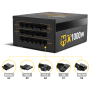 NOX Hummer X 1000W 80 Plus Gold Modular