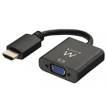 Adaptador Ewent HDMI para VGA com Áudio 0.15m