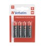 Pilhas AA LR6 Alcalinas 1.5V 2900mAh Verbatim 49921
