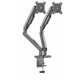 Napofix Suporte de Secretária Full-Motion para Duplo Monitor 13"-32'' Gray