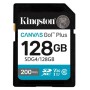 SDXC Kingston Canvas Go Plus Gen4 128GB UHS-I U3 V30