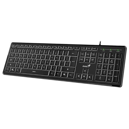 Teclado Genius SlimStar 820 AI Iluminado USB