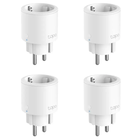 Tomada InteligenteTP-Link Mini Smart Wi-Fi (Pack 4)