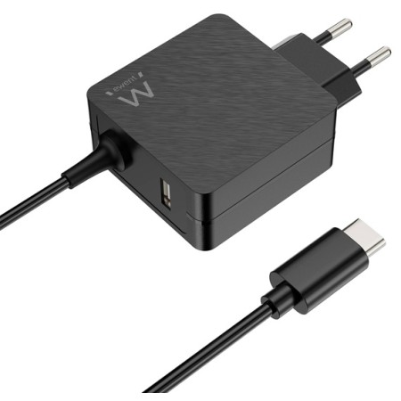 Carregador Ewent USB C e 1Porta USB-A com PD  45W