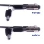 Ewent Cadeado para Portátil NanoSaver com Chave