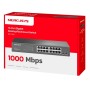 Mercusys Switch MS116GS 16 Portas Gigabit  Desktop/Rackmount