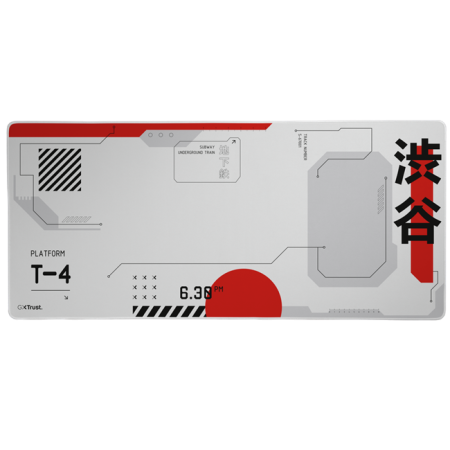 Tapete de Rato Trust GXT759 XXL Japan White