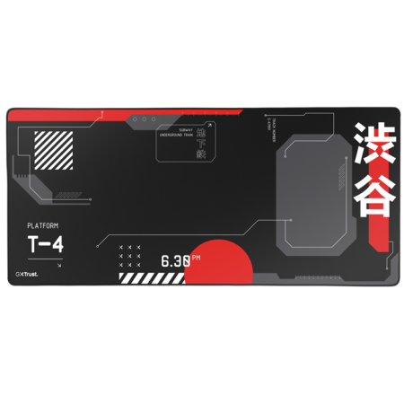 Tapete de Rato Trust GXT759 XXL Japan Black