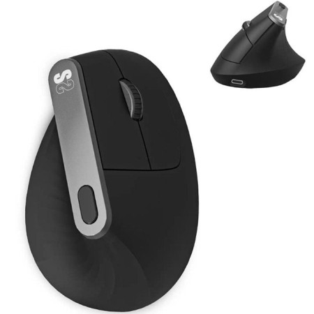 Rato Ergonómico Vertical Subblim Nature Ergo Dual por Bluetooth/2,4 GHz