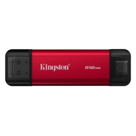 Kingston Dual Portable 512GB USB Type-A / USB-C Vermelha