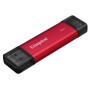 Kingston Dual Portable 1TB USB Type-A / USB-C Vermelha