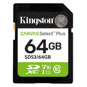 Kingston Canvas Select Plus Gen3 64GB C10 UHS-I U1 V10