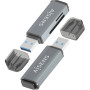 Leitor de Cartões Aisens ASCR-2A09-GR USB-A Cinza