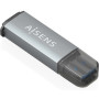 Leitor de Cartões Aisens ASCR-2A09-GR USB-A Cinza