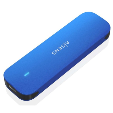 Caixa Externa Aisens SSD M.2 NVMe para USB 3.2 Azul