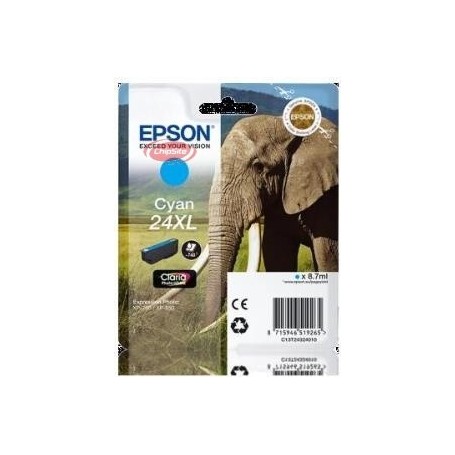 EPSON Tinteiro Cyan 24XL
