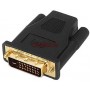 Adaptador DVI 24+1 Macho a HDMI Fêmea