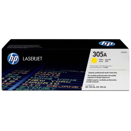 HP 305A  Yellow (CE412A)